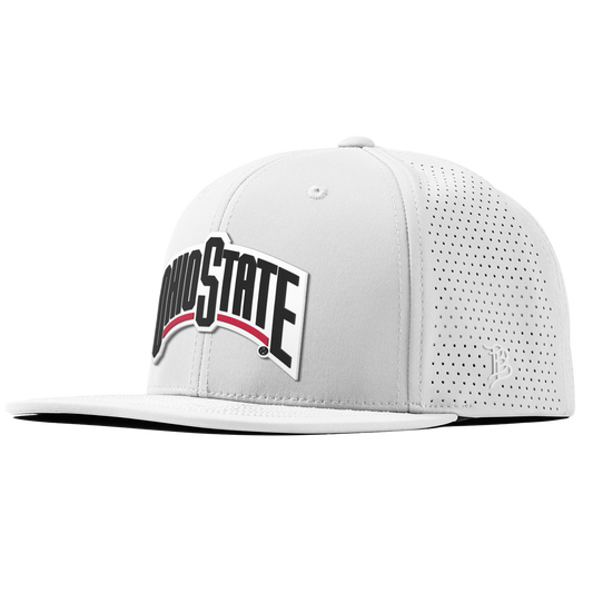 Ohio State University "Vintage Ohio State Block" Flat Elite XGen™ White