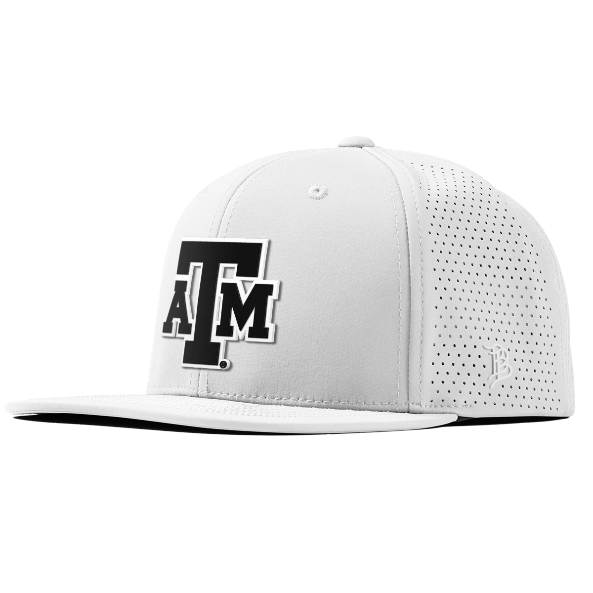 Texas A&M University "Vintage Texas A&M Block" Flat Elite XGen™ White