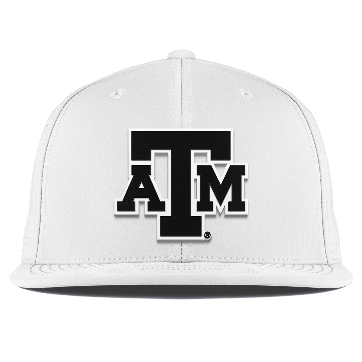 Texas A&M University "Vintage Texas A&M Block" Flat Elite XGen™ White