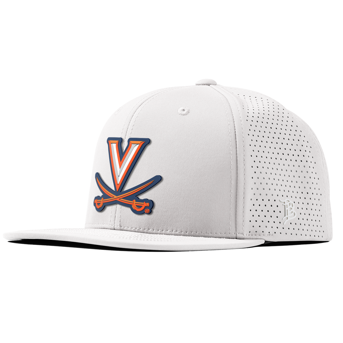 University of Virginia "Virginia Team Logo" Flat Elite XGen™ White