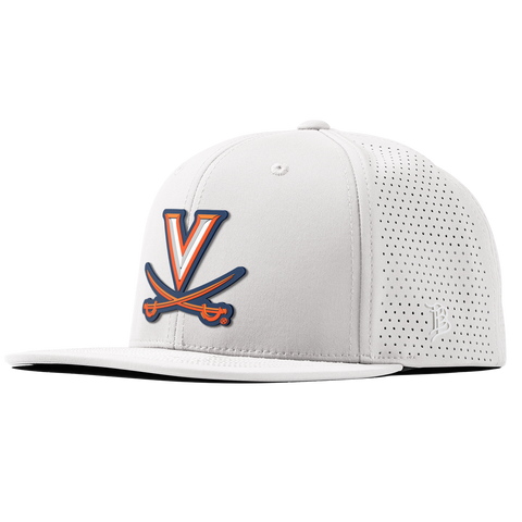 University of Virginia "Virginia Team Logo" Flat Elite XGen™ White