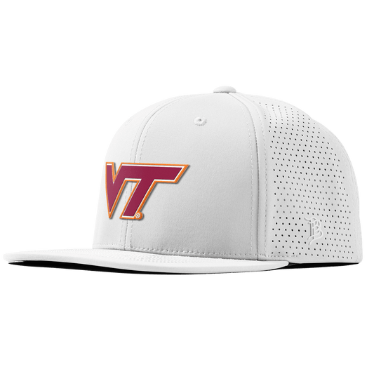 Virginia Tech University "Virginia Tech Team Logo" Flat  Elite XGen™ White