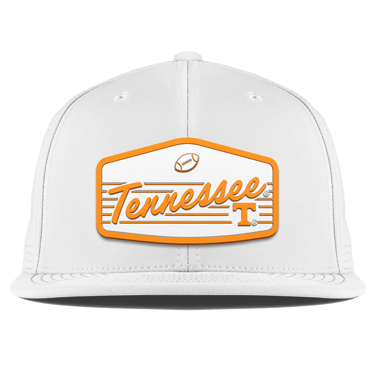 University of Tennessee "Volunteers Football" Flat Elite XGen™ White