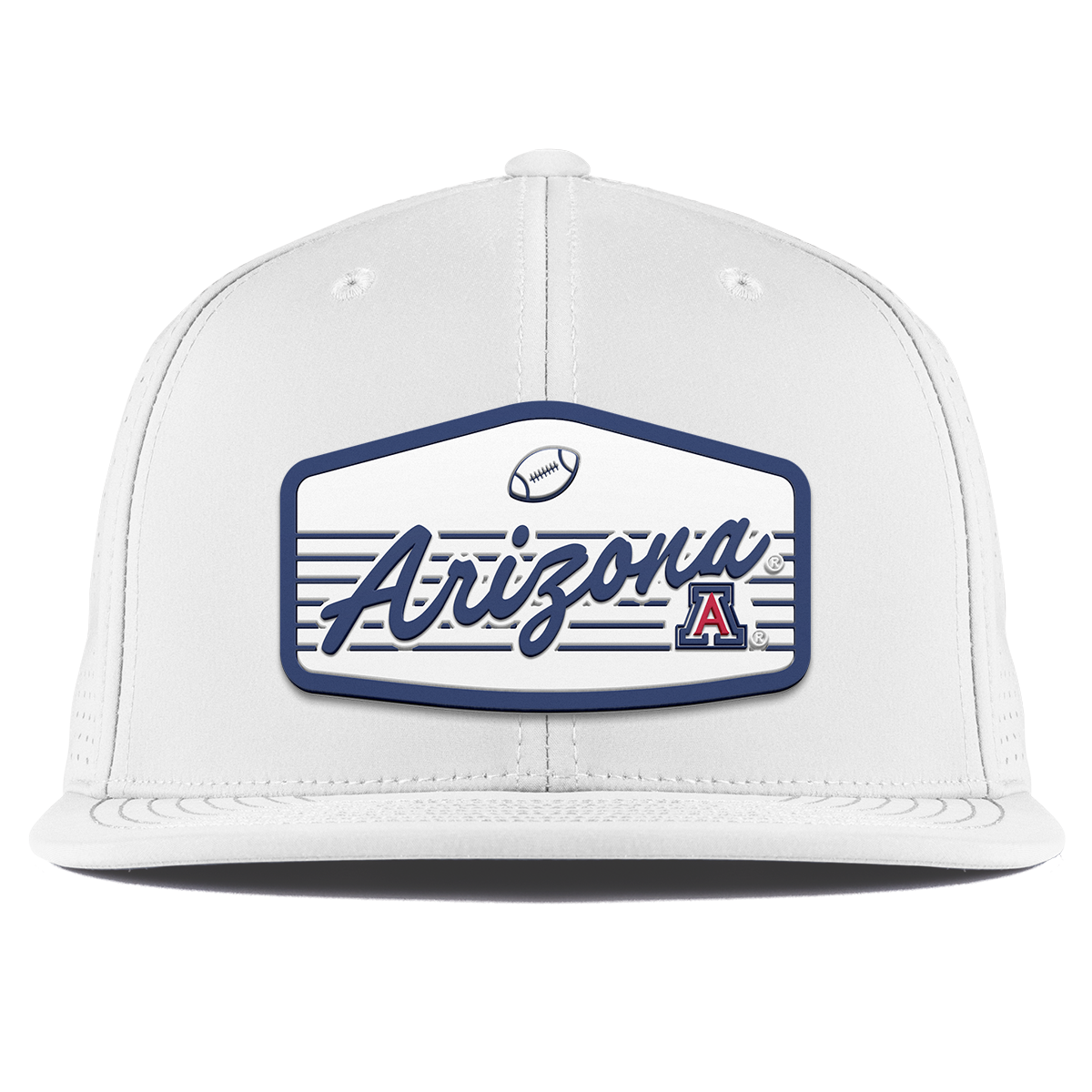 University of Arizona "Wildcats Football" Flat Elite XGen™ White