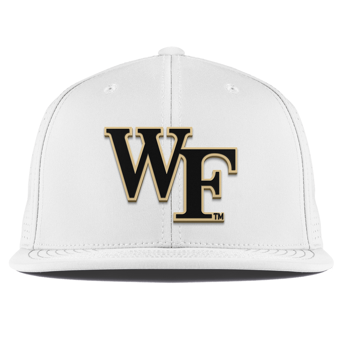 Wake Forest University "Wake Forest Block" Flat Elite XGen™ White