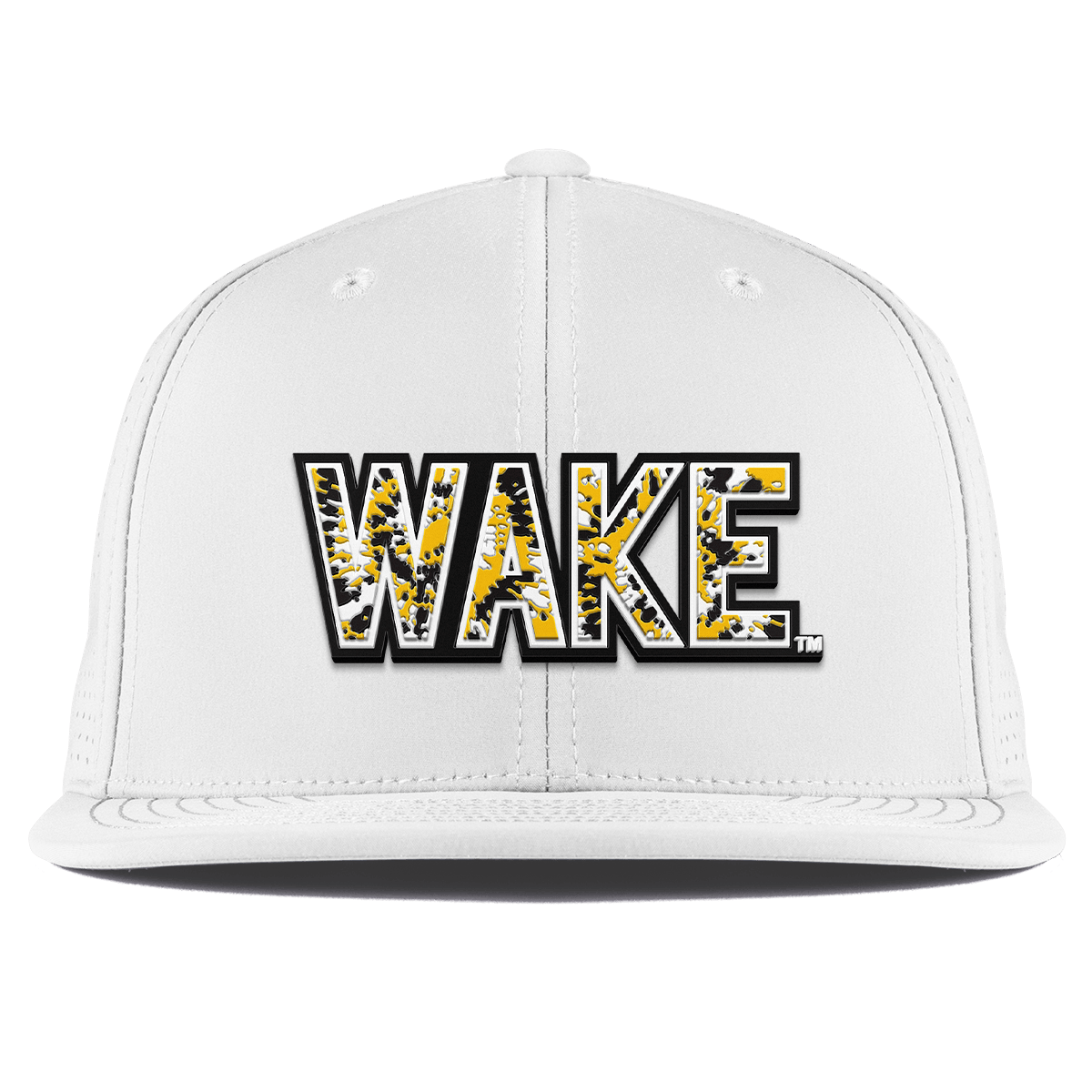 Wake Forest University "Wake Tie Dye" Flat Elite XGen White