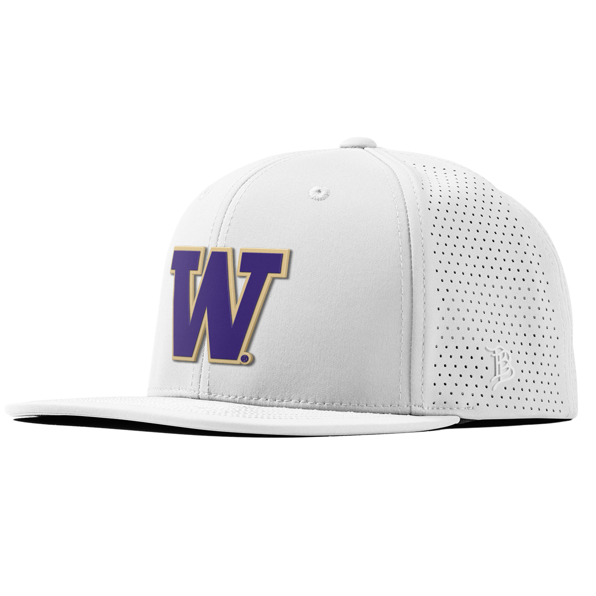 University of Washington "Washington Team Logo" Flat Elite XGen™ White