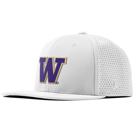 University of Washington "Washington Team Logo" Flat Elite XGen™ White