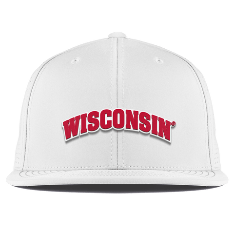 University of Wisconsin "Wisconsin Block" Flat Elite XGen™ White