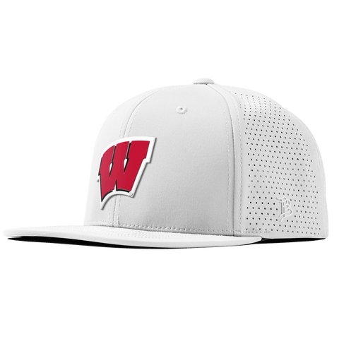 University of Wisconsin "Wisconsin Team Logo" Flat Elite XGen™ White