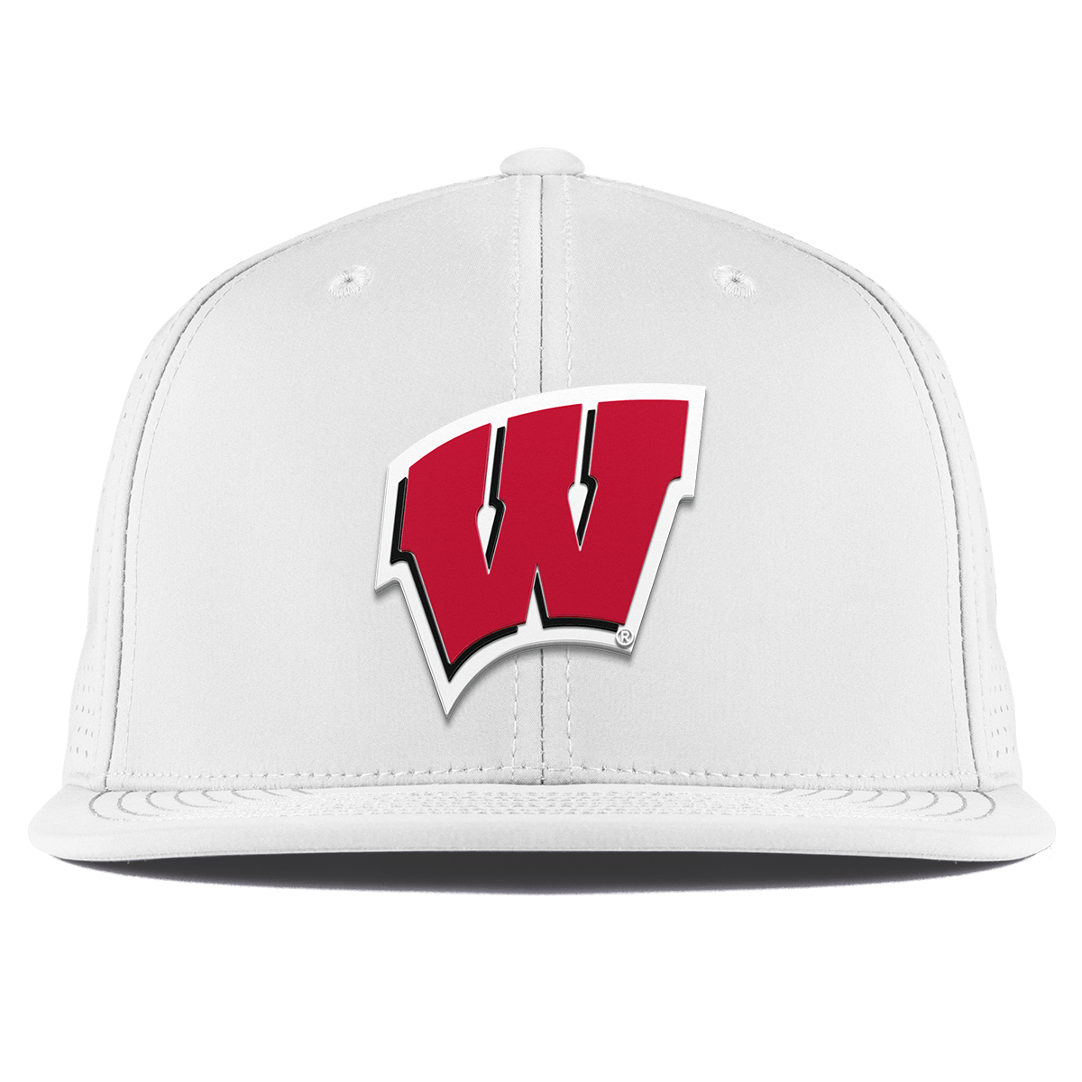 University of Wisconsin "Wisconsin Team Logo" Flat Elite XGen™ White