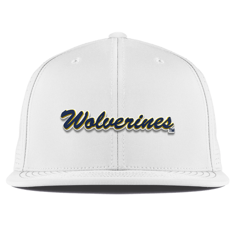 University of Michigan "Wolverines Script" Flat Elite XGen™ White