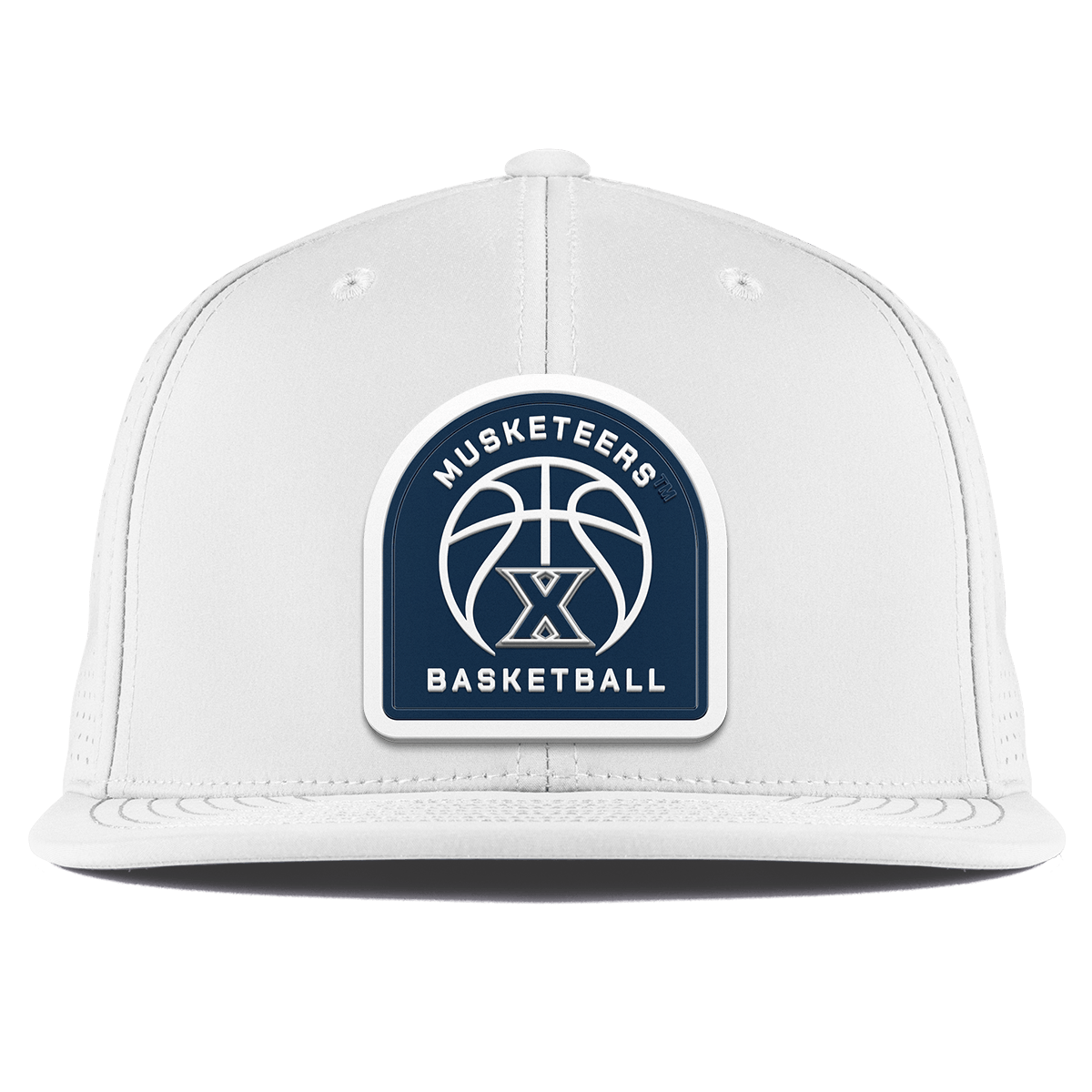 Xavier University "Xavier Basketball" Flat Elite XGen™ White