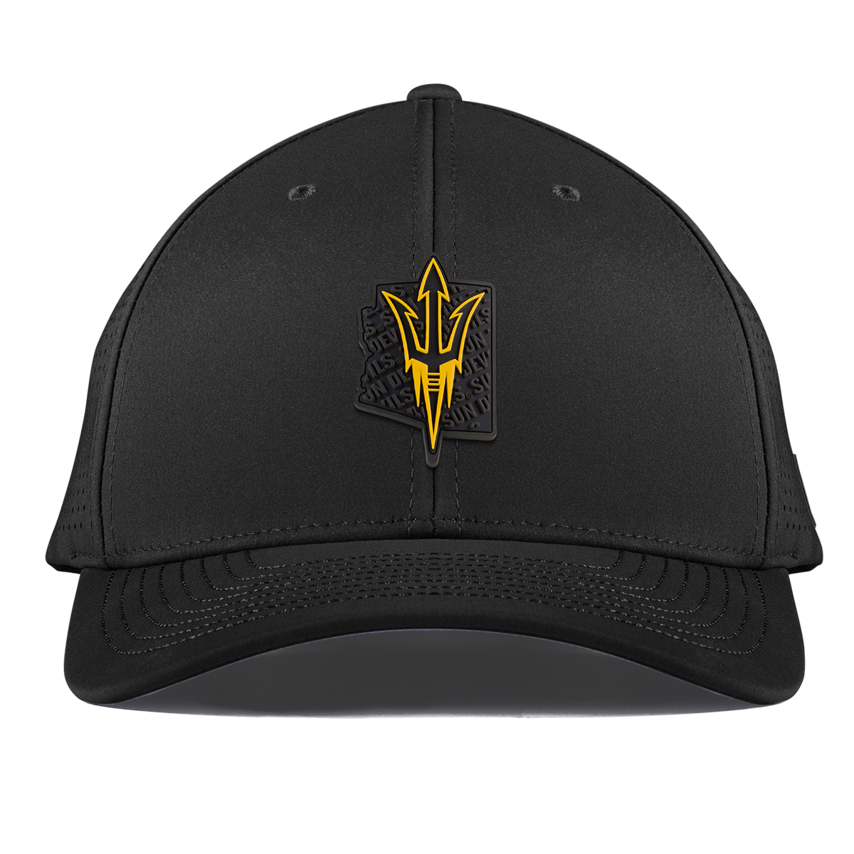 Arizona State University "ASU Blackout Pitchfork" Curved Elite XGen™ Black 
