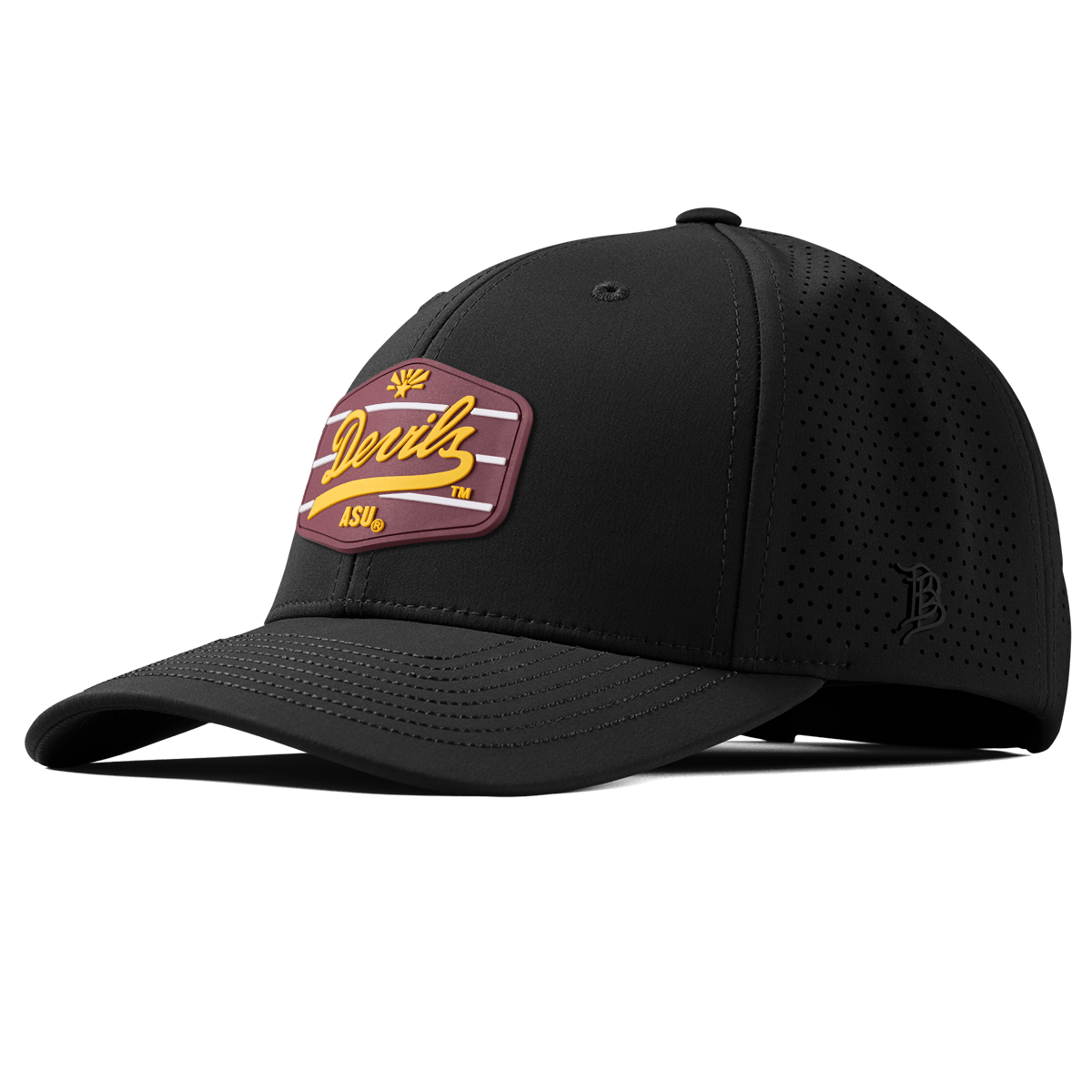 Arizona State University "ASU Devils Maroon" Curved Elite XGen Black