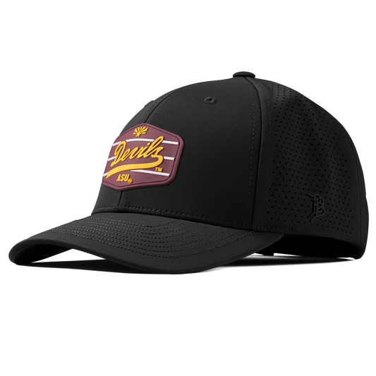 Arizona State University "ASU Devils Maroon" Curved Elite XGen Black