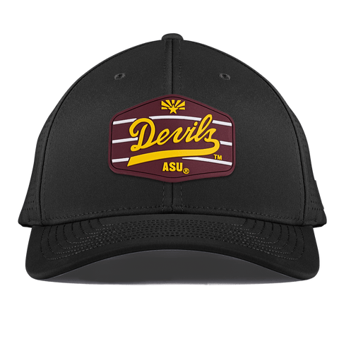 Arizona State University "ASU Devils Maroon" Curved Elite XGen Black