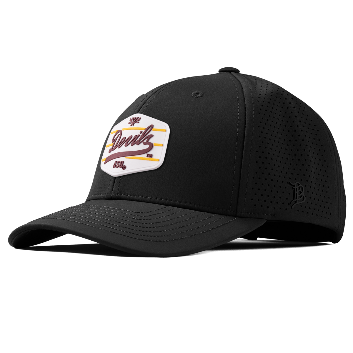 Arizona State University "ASU Devils White" Curved Elite XGen Black