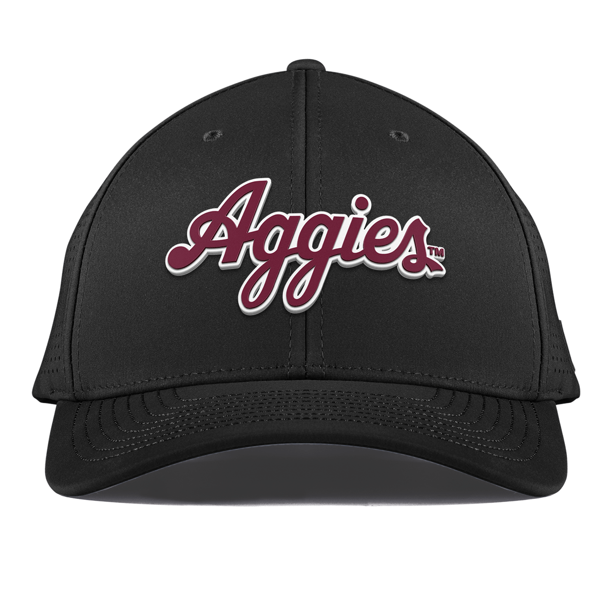 Texas A&M University "Aggies Script" Curved Elite XGen™ Black