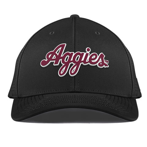 Texas A&M University "Aggies Script" Curved Elite XGen™ Black