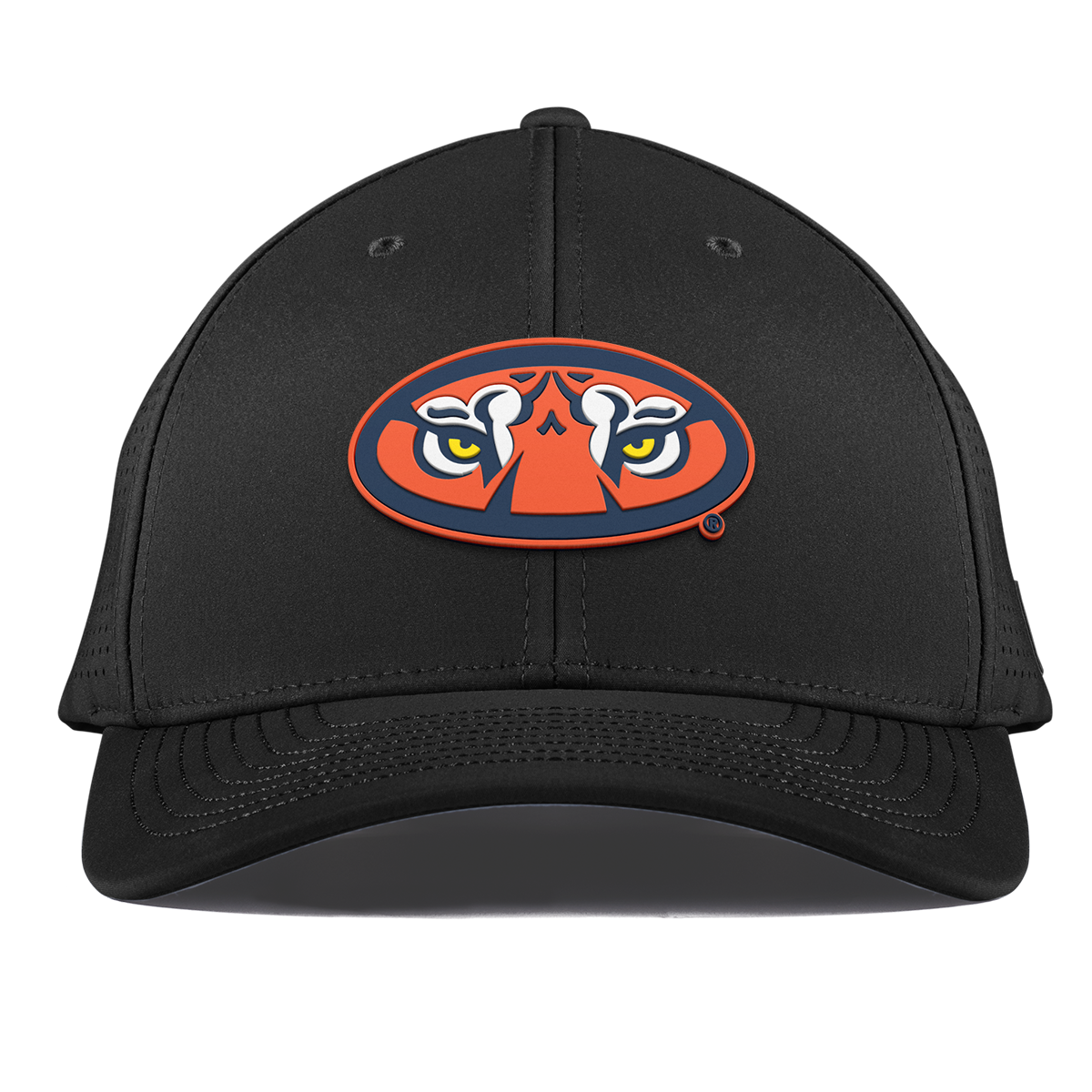 Auburn University "Auburn Tiger Eyes" Curved Elite XGen™ Black Black