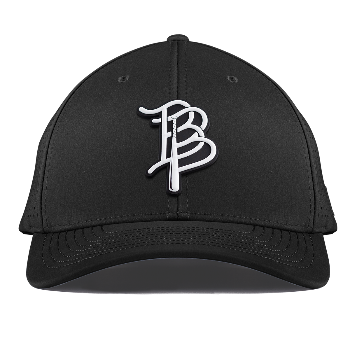 BB Baseball Cutout PVC Curved Elite XGen™ Black