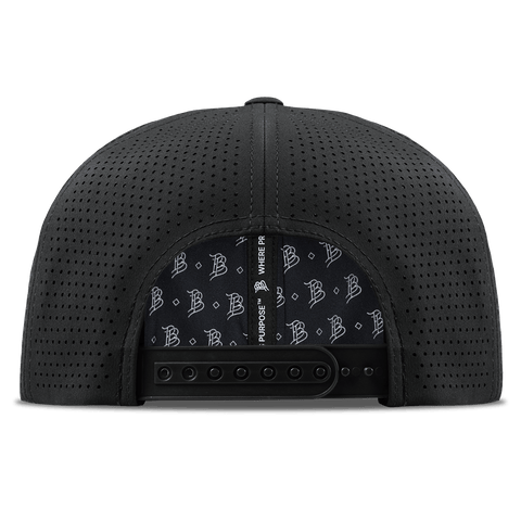 BB Square Icon PVC Curved Elite XGen™ Back Black