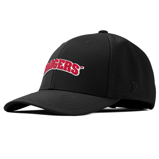 University of Wisconsin "Badgers Block" Curved Elite XGen™ Black