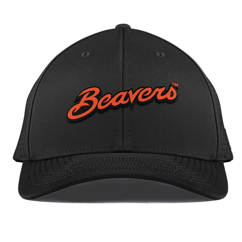 Oregon State University "Beavers Script" Curved Elite XGen™ Black