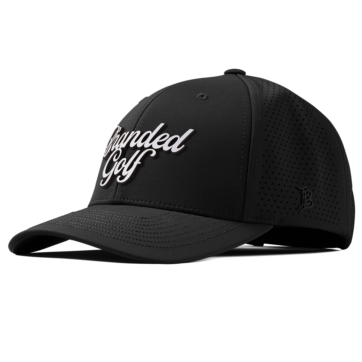Branded Golf Script Curved Elite XGen™ Black