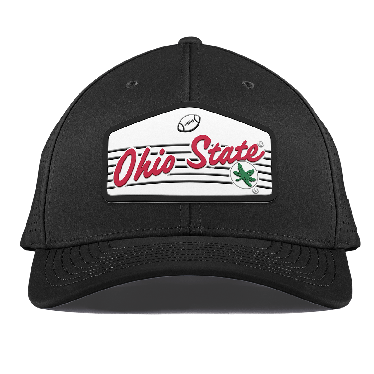 Ohio State University "Buckeyes Football'" Curved Elite XGen™ Black