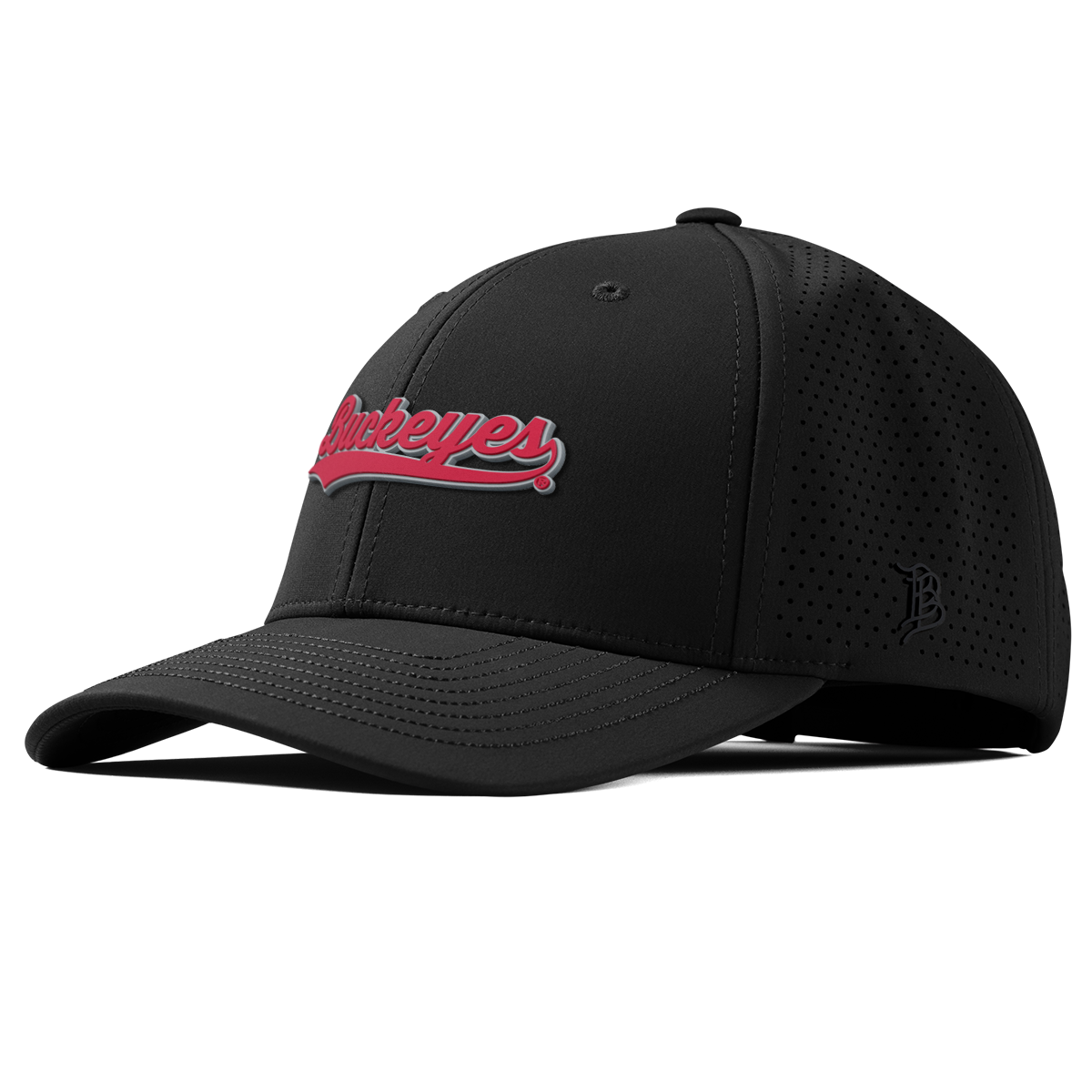 Ohio State University "Buckeyes Script" Curved Elite XGen™ Back Black