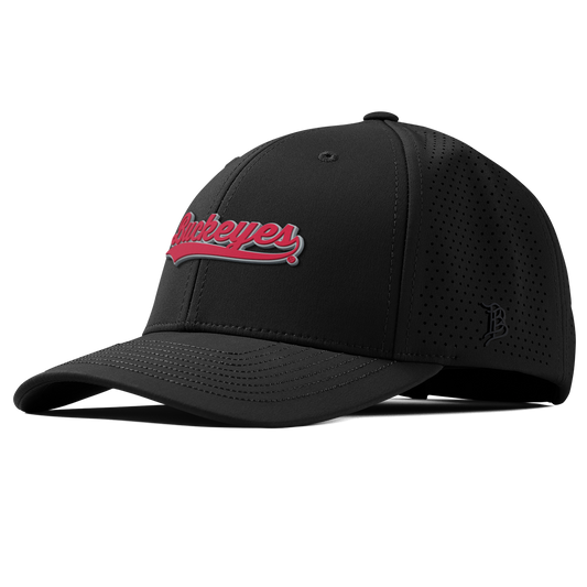 Ohio State University "Buckeyes Script" Curved Elite XGen™ Back Black