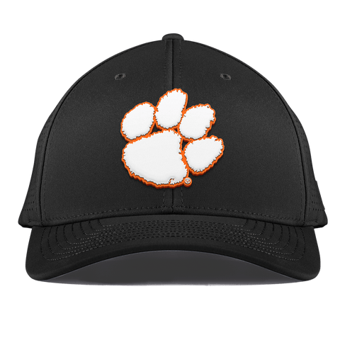Clemson University "Clemson Tigers Paw" Curved Elite XGen™ Black