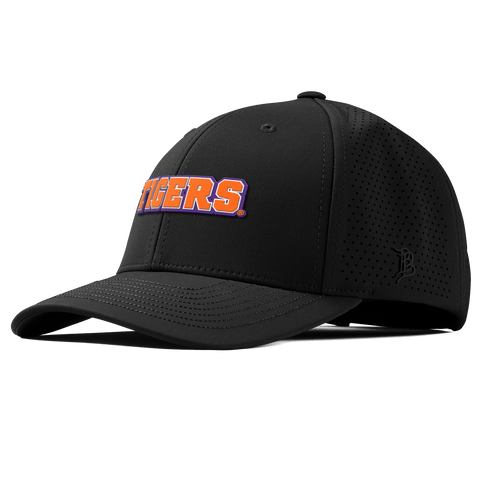 Clemson University "Clemson Tigers Block" Curved Elite XGen™ Black