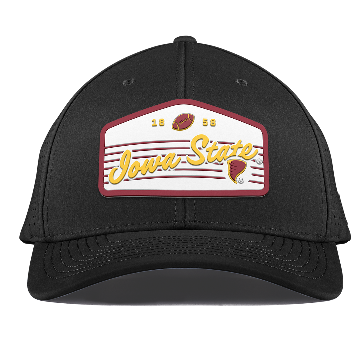 Iowa State University "Cyclones Football" Curved Elite XGen™ Black