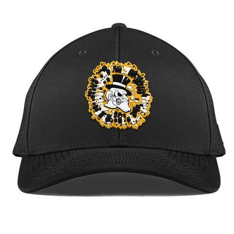 Wake Forest University  "Deacons Tie Dye" Curved Elite XGen™ Black