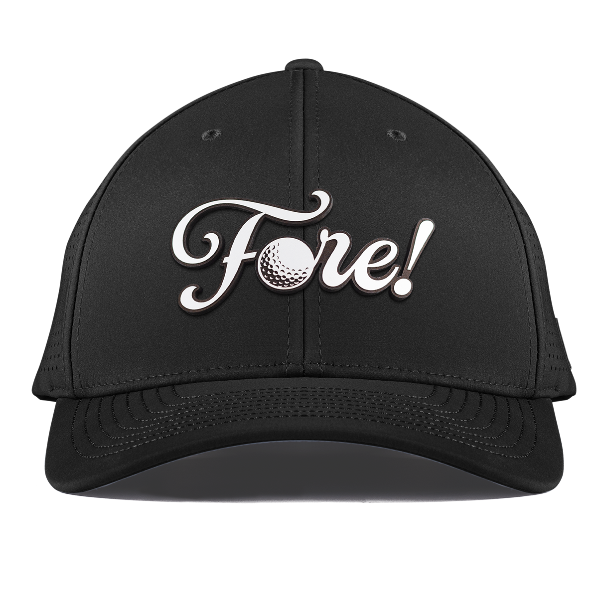 Fore! Script Curved Elite XGen™ Black