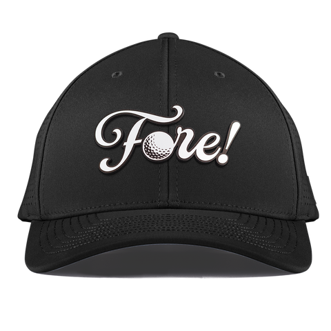 Fore! Script Curved Elite XGen™ Black