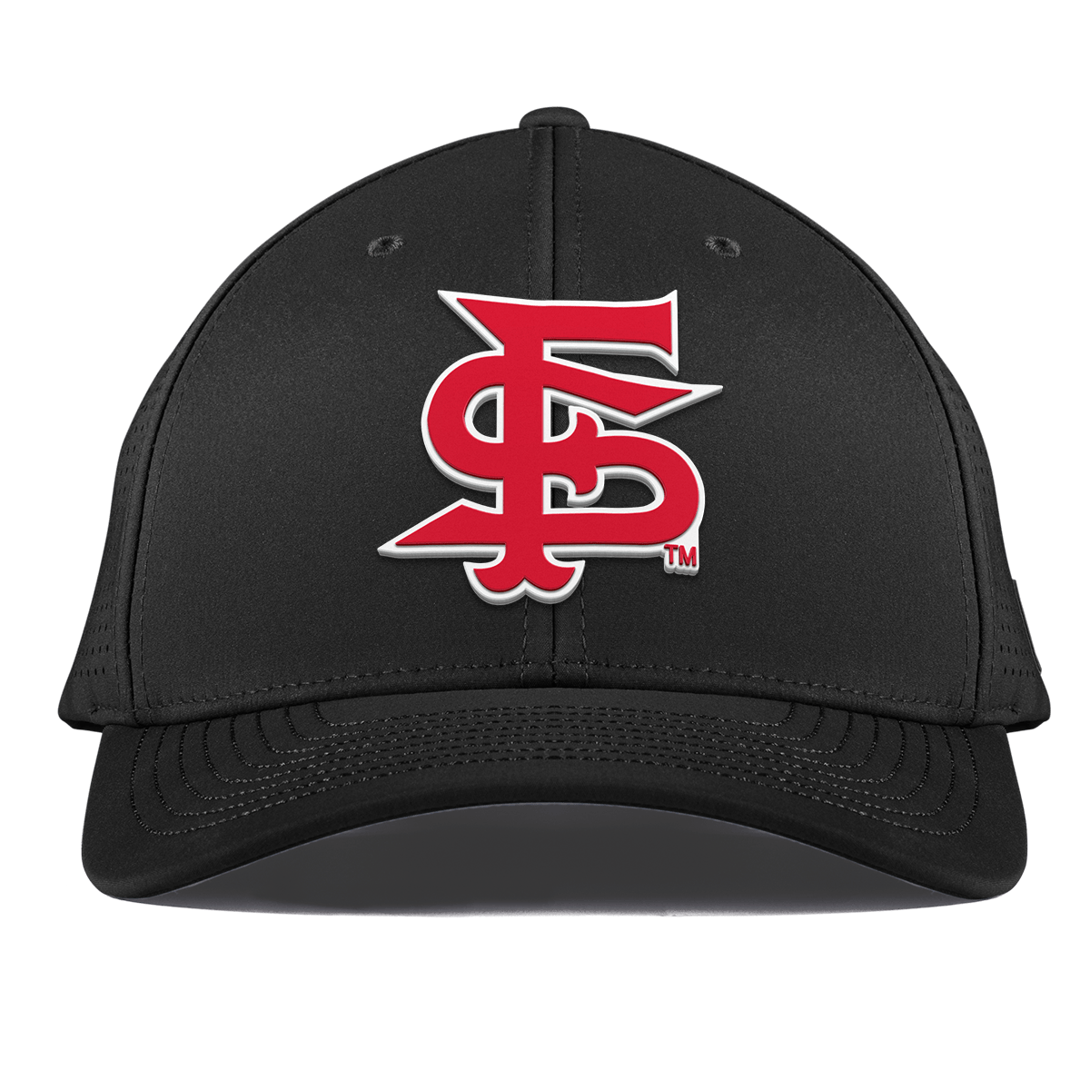 Fresno State University "Fresno State Stacked" Curved Elite XGen™ Black
