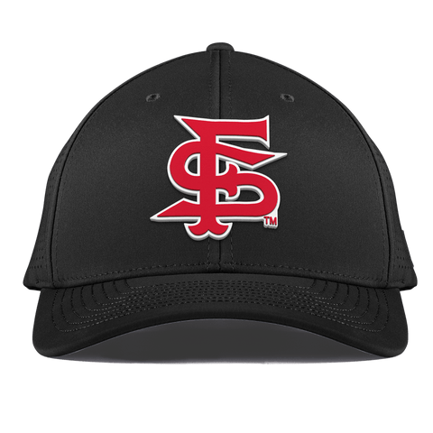 Fresno State University "Fresno State Stacked" Curved Elite XGen™ Black