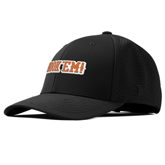 University of Texas "Hook'Em Horns" Curved Elite XGen™ Black