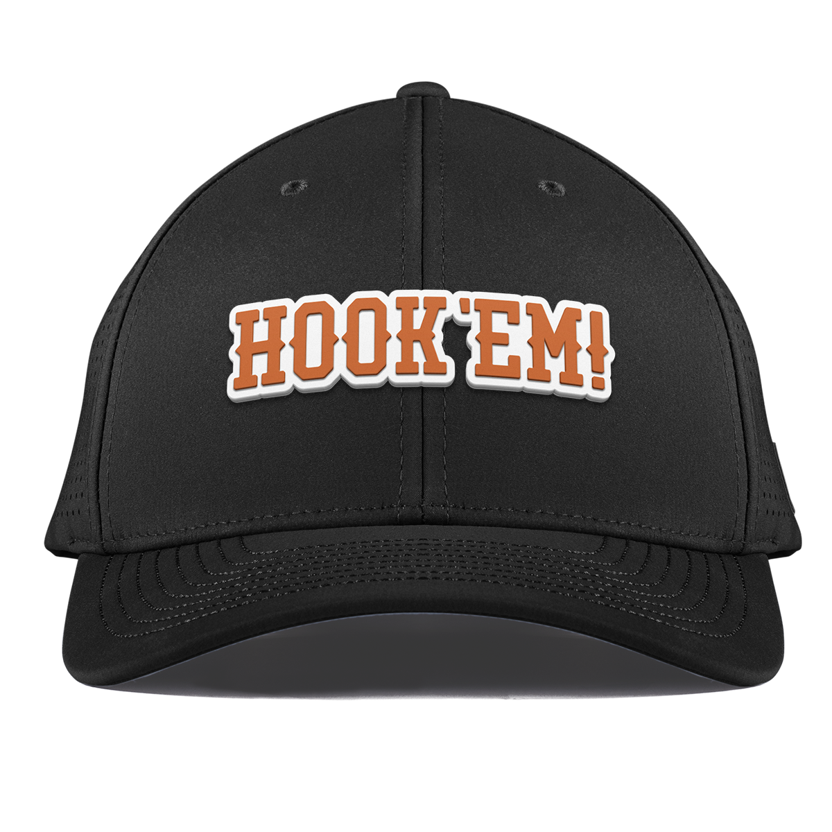 University of Texas "Hook'Em Horns" Curved Elite XGen™ Black