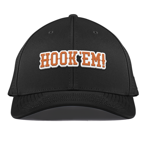 University of Texas "Hook'Em Horns" Curved Elite XGen™ Black