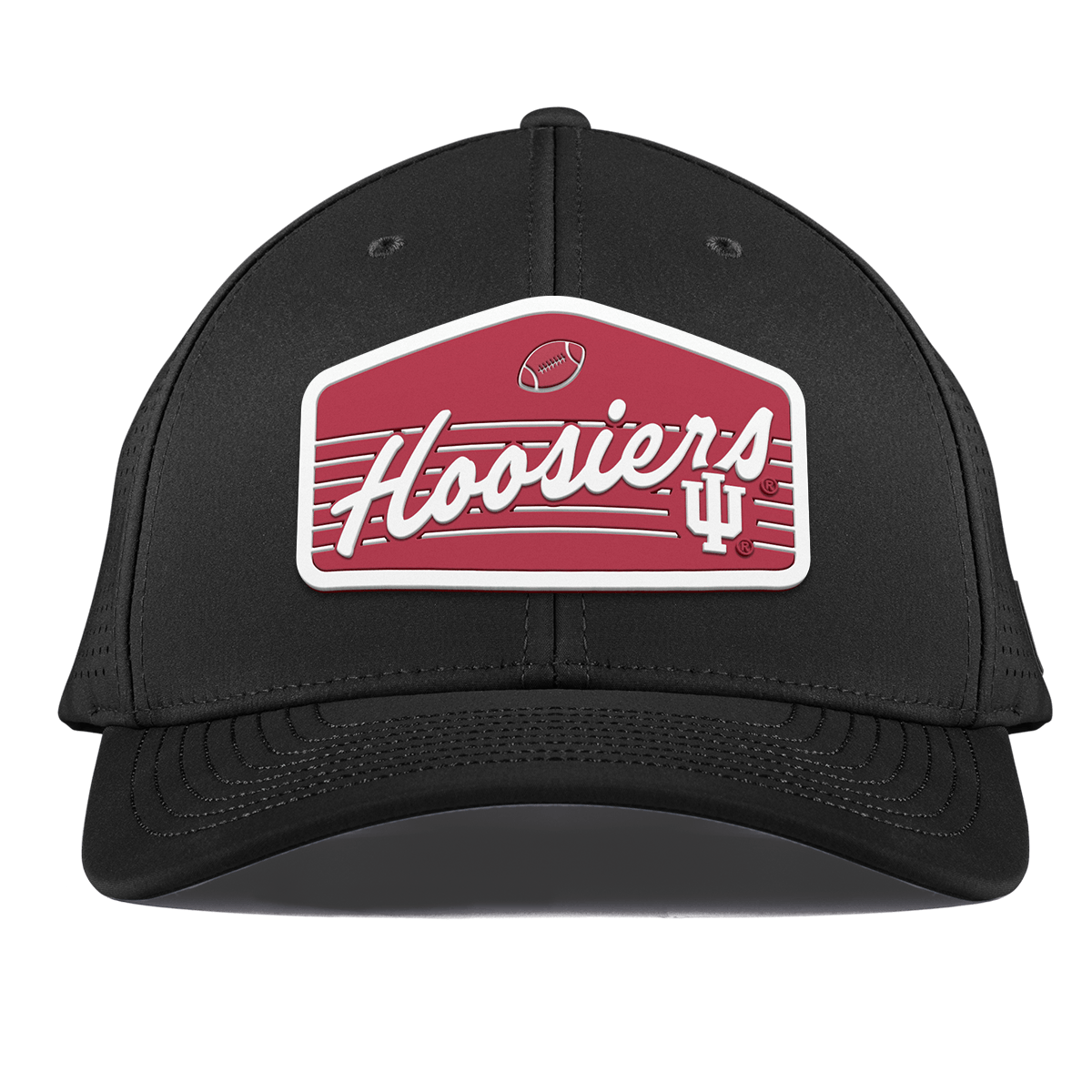Indiana University "Hoosiers Football" Curved Elite XGen™ Black