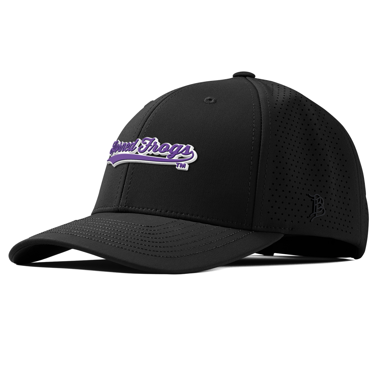 Texas Christian University "TCU Horned Frogs Scripts" Curved Elite XGen™ Black