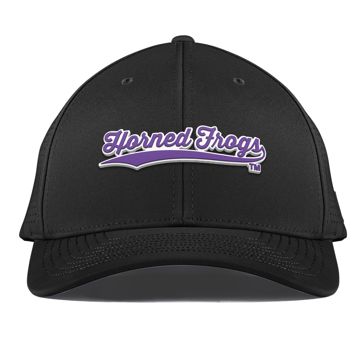 Texas Christian University "TCU Horned Frogs Scripts" Curved Elite XGen™ Black