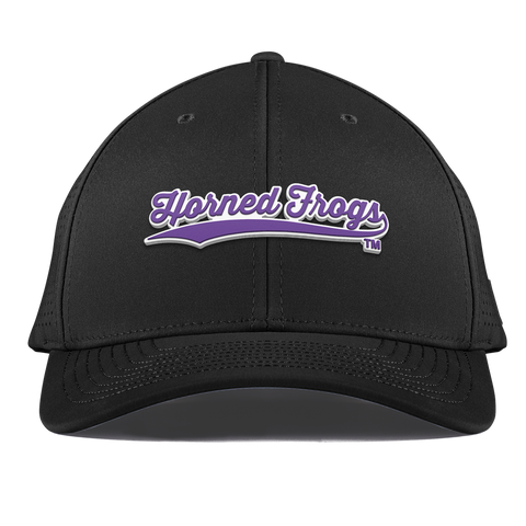 Texas Christian University "TCU Horned Frogs Scripts" Curved Elite XGen™ Black