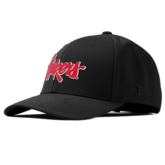 University of Nebraska "Huskers Script" Curved Elite XGen™ Black