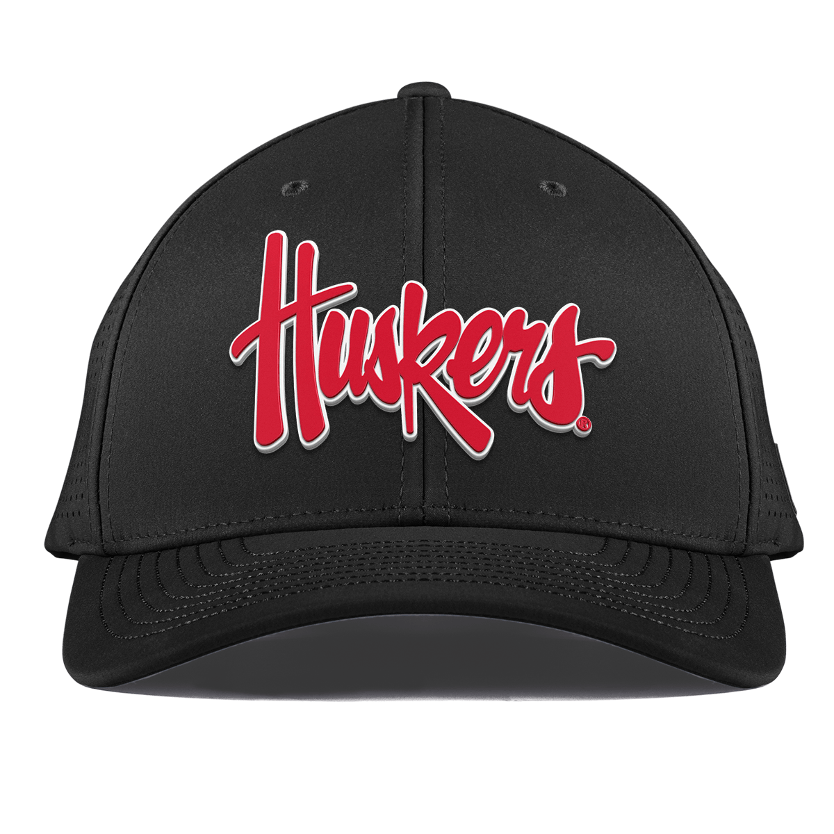 University of Nebraska "Huskers Script" Curved Elite XGen™ Black
